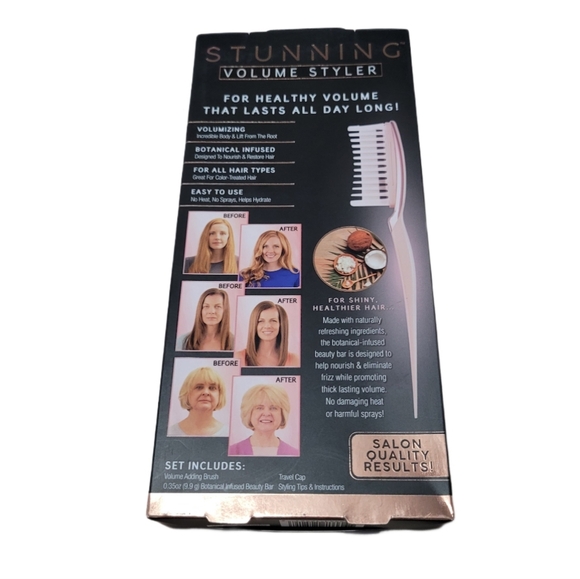 Beauty Bundle Volume adding brush, Nail polish strips, Make-up brushes, & Bag - Picture 7 of 16